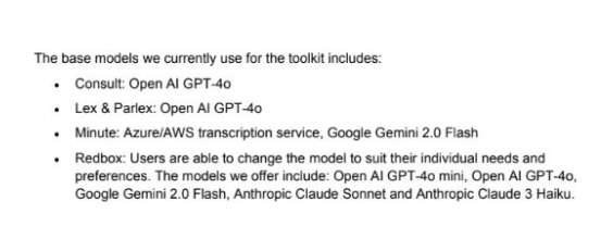The UK Government's 'Humphrey' AI toolkit: a choice of US models, but now with UK spelling mirror.co.uk/news/politics/…

A little on the nose, but okay