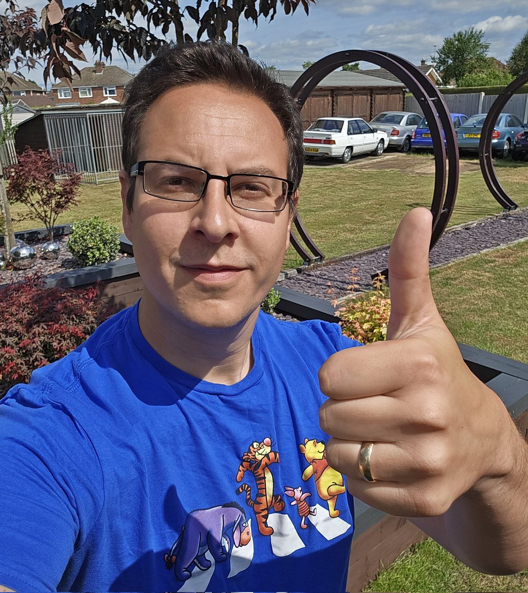 And to prove I'm still alive - here I am with a Proton this morning ☺️👍