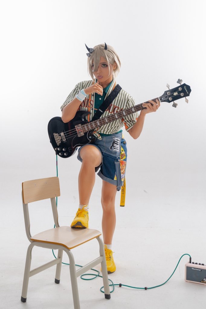 YM_inami's tweet image. ⚠️cosplay 
ガールズバンドクライ
GIRLS BAND CRY

ルパ　Rupa
💛💛💛💛💛💛

#ガルクラ　#コスプレ