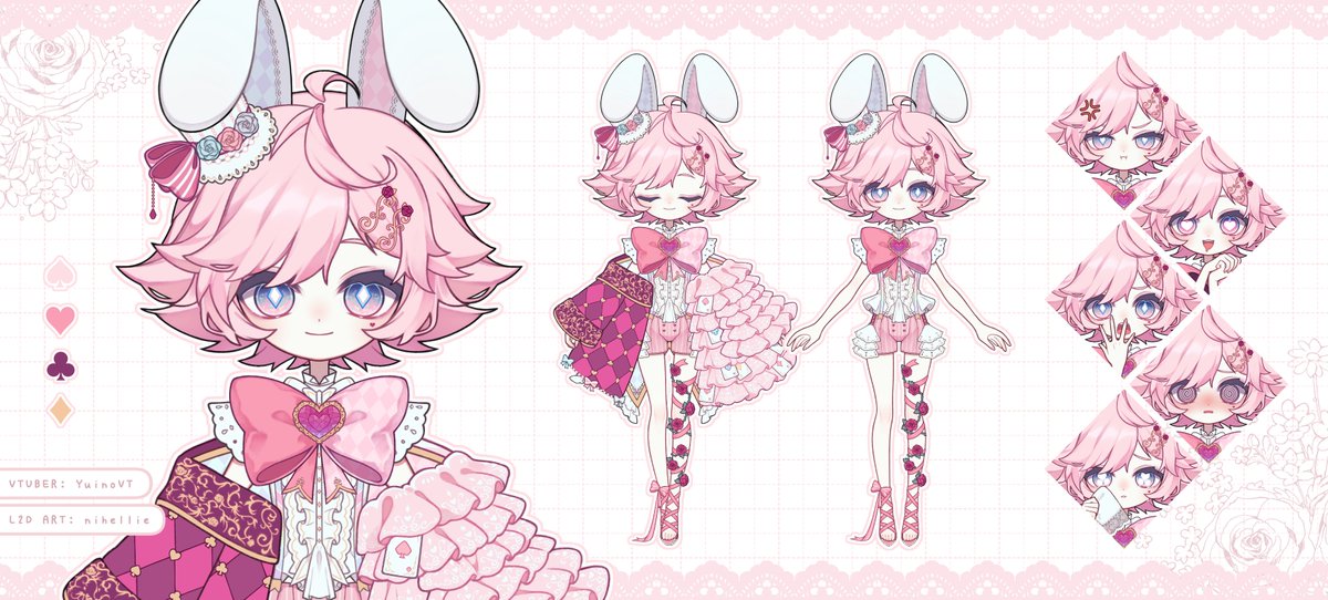 YuinoVT's tweet photo. 🩷VTUBER CHIBI MODEL REVEAL🩷

While my main body works on some surprises, I'll be happy to accompany you in chibi form for the time being~

Come see me on stream for yapping, music making, and all sorts of variety content!🎹🌈

🎨:@nihellie 
#Vtuber #ENVtuber #VtuberUprising https://t.co/SJjnI1zdM1