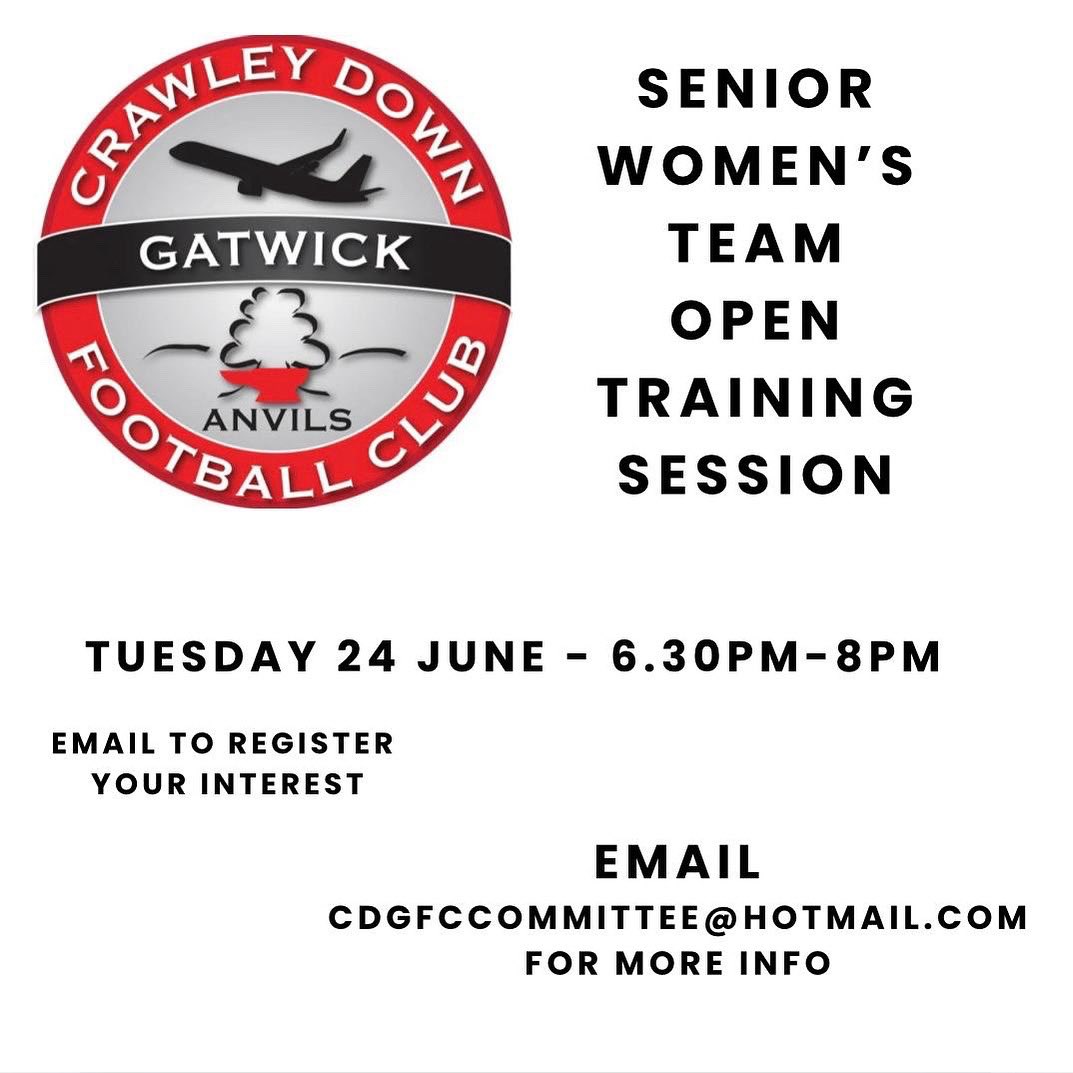 OfficialCDGFC's tweet image. Another opportunity to see what we can offer in our ambitious new squad.
@SheCanPlayUK @WomeninFootball @SheKicksMag @wssmagnews @SussexCountyFA @BBCSport @SCWGFL @SCWGL