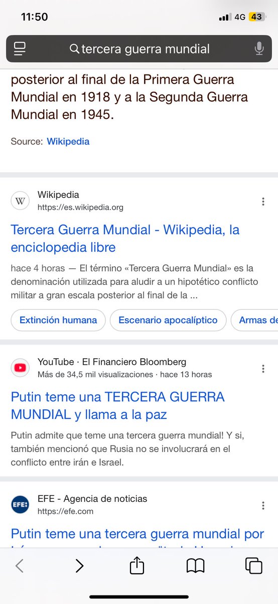 DanielSalaGuzma's tweet photo. Lo que nos faltaba por vivir a nuestra generación 🥺 #TerceraGuerraMundia #3aguerramundial #thirdworldwar #Guerra #NoALaGuerra https://t.co/pGbohLgGTC