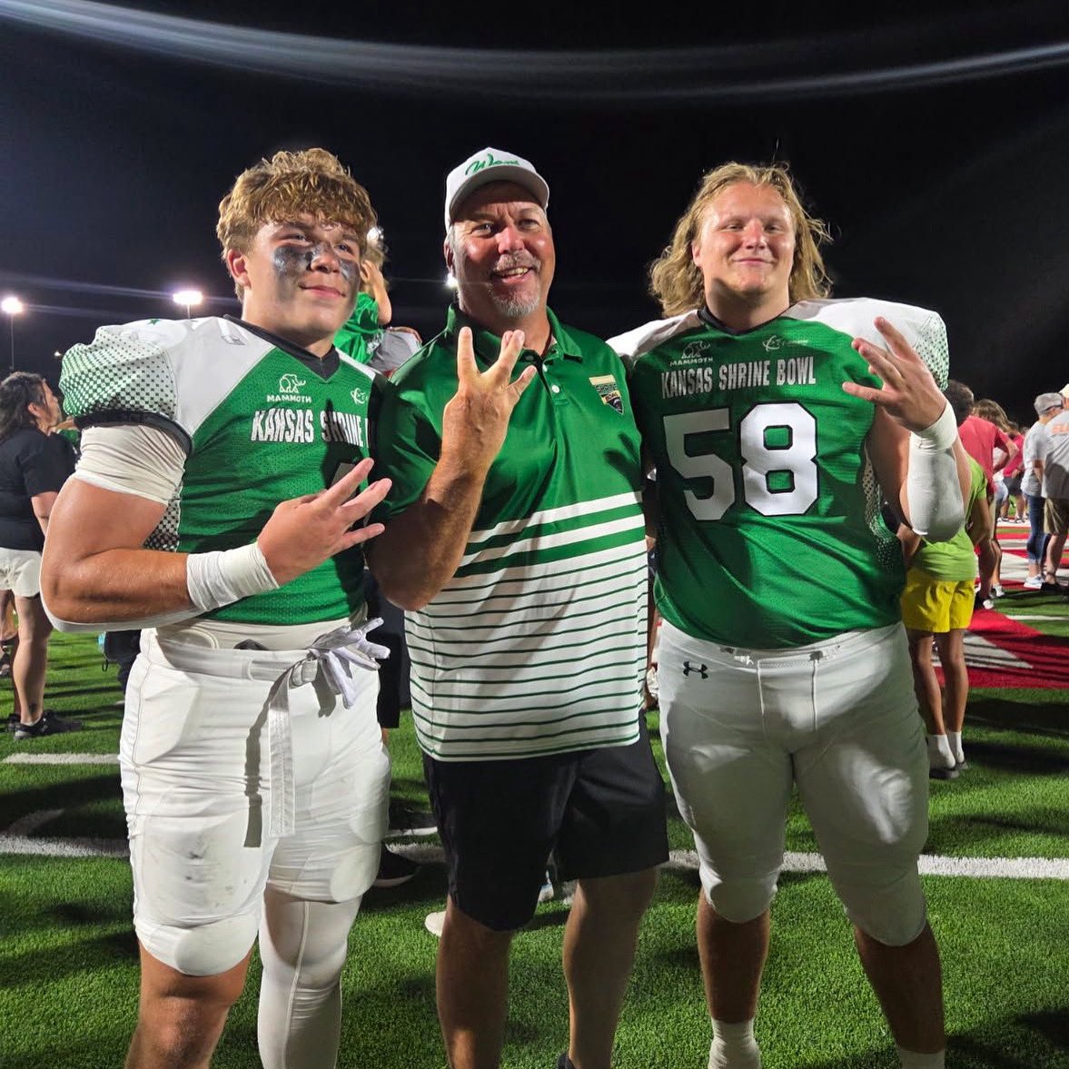 These three repped CG well and came home with a dub for the West side!