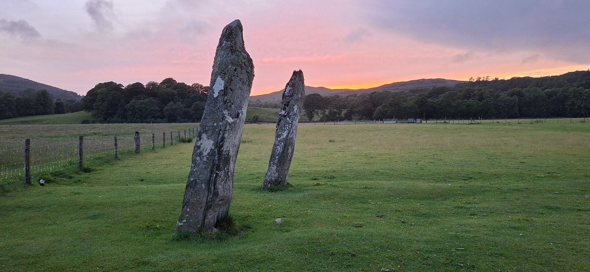 #StandingStoneSunday  Nether Largie stones