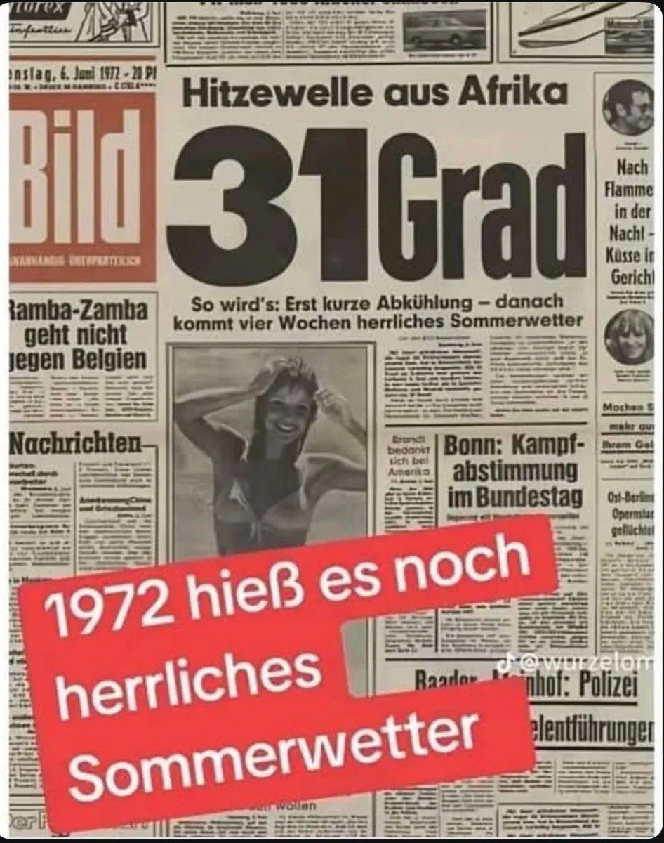 Als der Mainstream noch keine Klimakrise hatte….