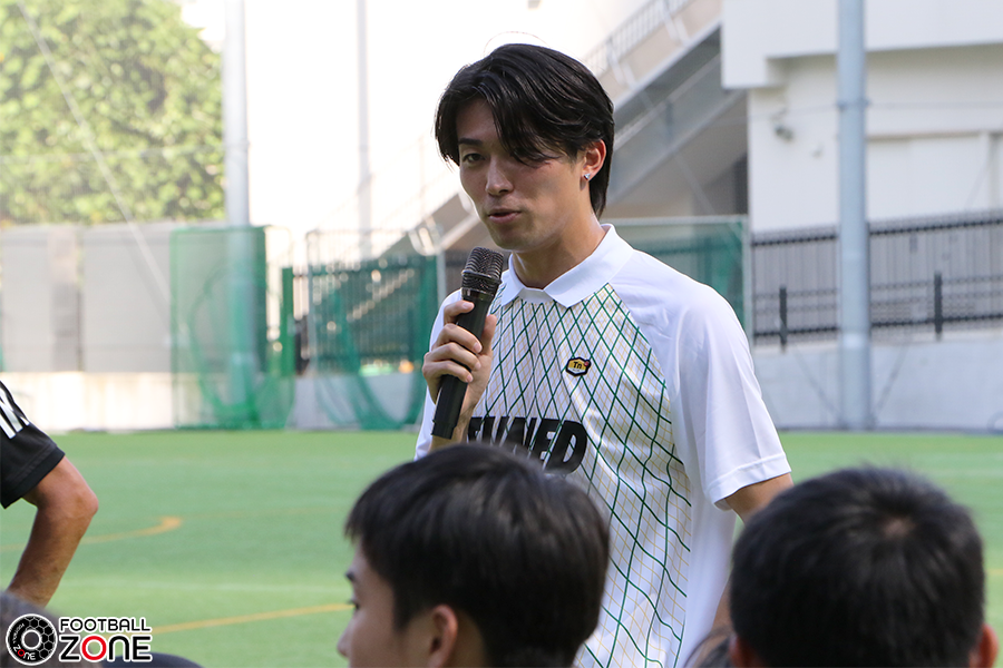 中村敬斗 が初のサッカー教室🏫⚽️ 子供たちと真剣勝負も🔥 子供たち