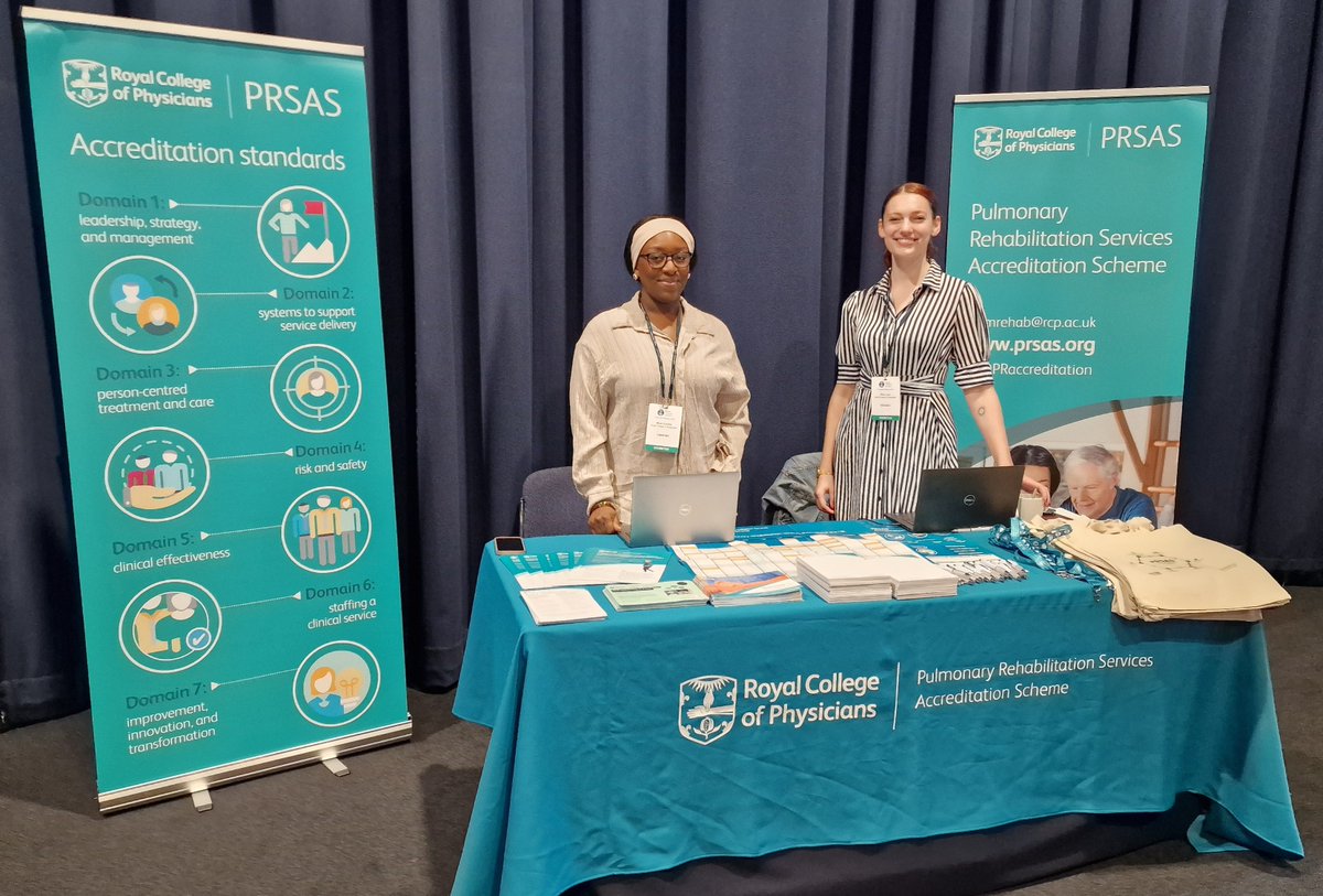 AklakC's tweet image. Great to see Timi and Roza at BTS 2025 summer meeting. Our @RCPhysicians Pulm Rehab Services Accreditation Scheme (PRSAS) has 158 participating services! Here is the link for more information: prsas.org
PRSAS is all about improvement, not just accreditation!