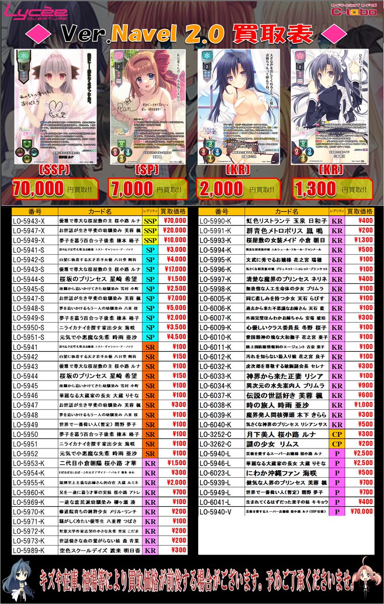 カードラボ池袋店@ラブカ強化取扱中！ on X: 