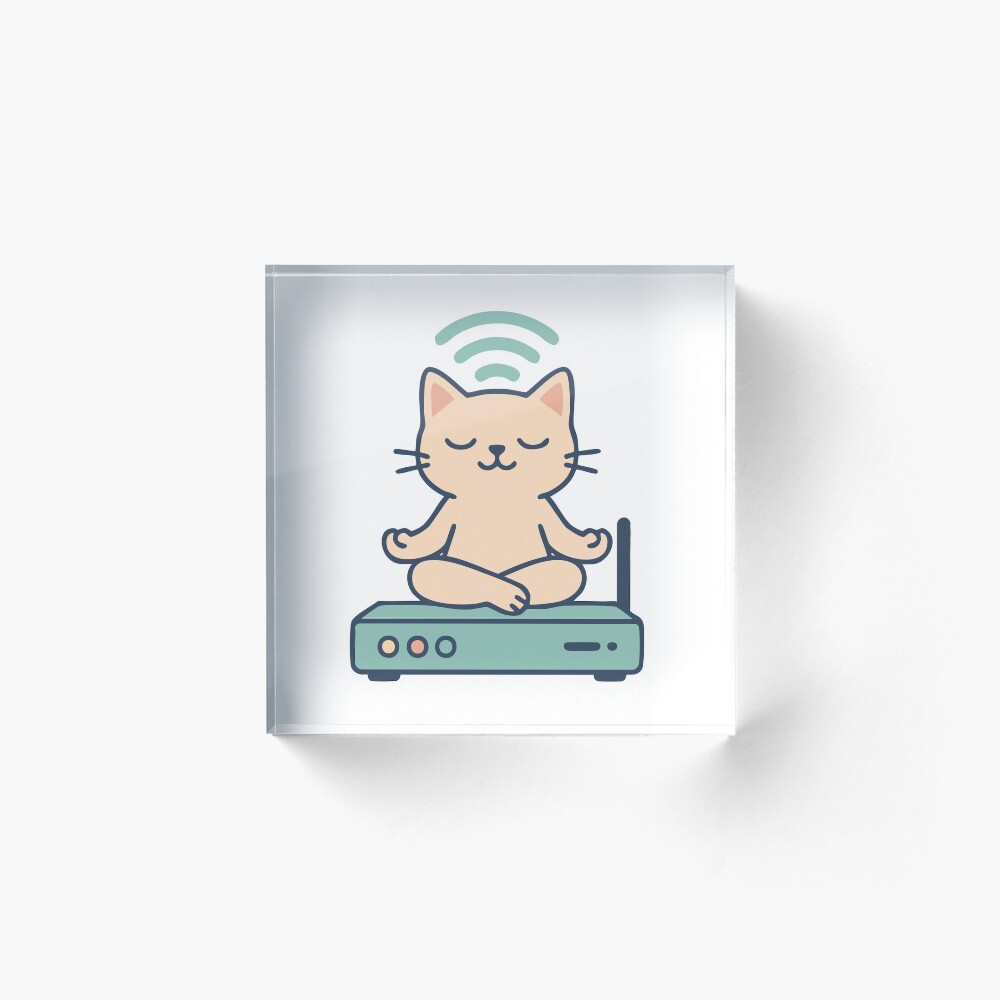 cuckooparrot's tweet photo. 😼📶 Achieve true Innernet connection. A zen cat, a Wi-Fi router, and too much screen time. New drop on Redbubble. #mindfultech #zenhumor #catloversclub #designwithmeaning

https://t.co/aMMpOJPKvi https://t.co/EHqqySvFI0
