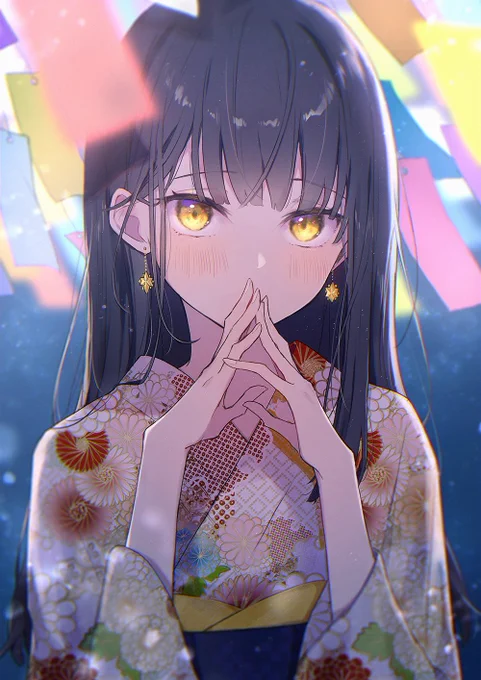pixivの公式企画「蛍エフェクト」の メインビジュアルにこちらのイラストを使用いただきました 7/10までの期間限定で楽しめるエフェクトですので、 pixivに作品を投稿される際は、ぜひぜひ「#pixivGlowEffect」タグを使ってみてください～!