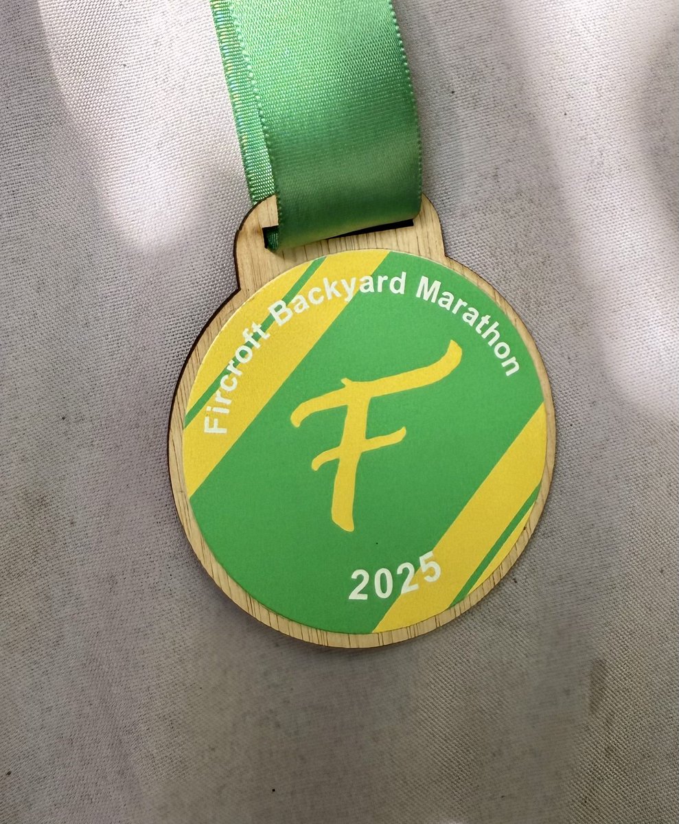 Everyone taking part today gets a medal! 🏅 #UppinghamFircroft🟢🟡