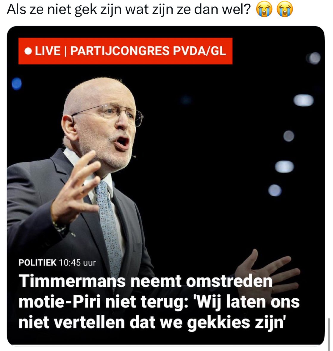 NobelsART's tweet photo. 3/3 🤝 #RechtsVerenigd – #EénFrontvoorNederland 👉🏻 #SAMENVOORZETELS 🇳🇱🇮🇱
Het maakt niet uit op welke partij je stemt — als het maar een partij is die staat voor Nederland en haar mensen. Of je nu PVV, JA21, BVNL, FVD, SGP of BBB steunt: jullie doelen zijn gedeeld. Jullie willen een veilige samenleving, een einde aan ongecontroleerde migratie, bescherming van onze cultuur en het herstel van onze democratische rechtsstaat.
De #PVV heeft baat bij een sterk #JA21. #BBB, JA21 en PVV hebben samen baat bij een krachtig #BelangvanNederland. En ook #FVD en de #SGP brengen waardevolle ideeën en moties in. Werk samen. Versterk elkaar. Laat verschillen in aanpak géén breuklijn zijn, maar een kracht in het kabinet van morgen.
Als veranderkundige weet ik: fusies slagen alleen als het #gezamenlijkedoelvoorop staat. Nu is het moment dat rechts zich verenigt. #VoorNederland. #Vooronzekinderen. #Vooronzetoekomst.
@wierdduk @geertwilderspvv @lientje1967 @Eerdmans @thierrybaudet @chris_stoffer @WybrenvanHaga @ongehoordnedtv @geenstijl @mariannezw @joods