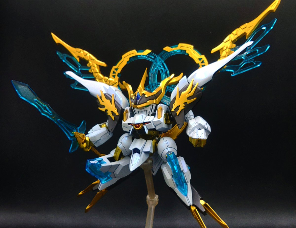 最終回記念、神龍王丸完成! クリアパーツ以外は全塗装しましたー