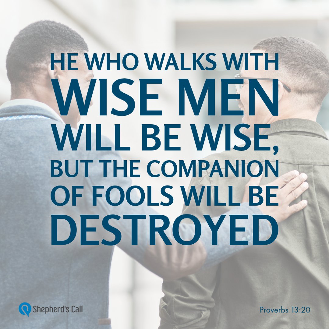 ShepCall's tweet image. Choose the company you keep wisely. You become like those you are around the most, whether you think you will or not. 

#WalkWithWisdom #BiblicalLiving #ForHisGlory