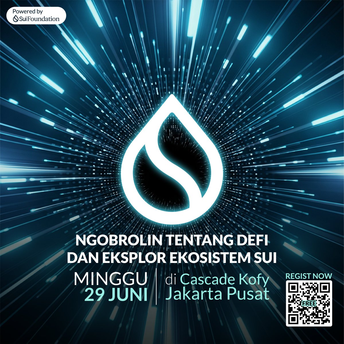 Sui Indonesia Meetup: Explore DeFi on Sui

Halo teman-teman Jakarta dan sekitarnya 🙌

Kali ini Sui Indonesia akan ngobrolin tentang Decentralized Finance (DeFi), dalam rangkaian acara ini akan lebih fokus membahas bagaimana cara menggunakan teknologi DeFi yang berjalan pada