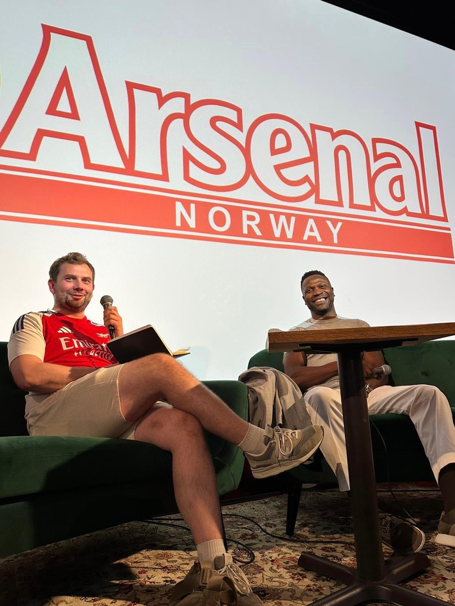 Returning to Norway is a special experience when you get to meet up with <a href="/Arsenal/">Arsenal</a> fans... Thanks for the warm welcome! It was a pleasure to meet you! 🔴⚪️