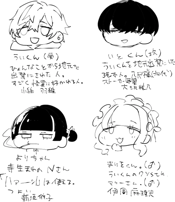 登場人物 
https://t.co/SM72luCZIM 