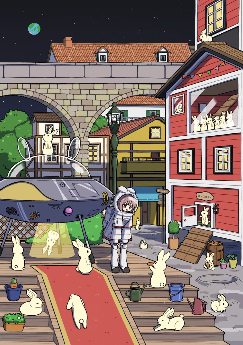 cheribon1204's tweet image. #今月のお題ごちゃ絵