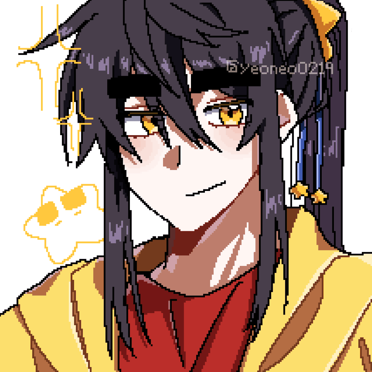 #각별 픽셀로 픽셀리 그리기