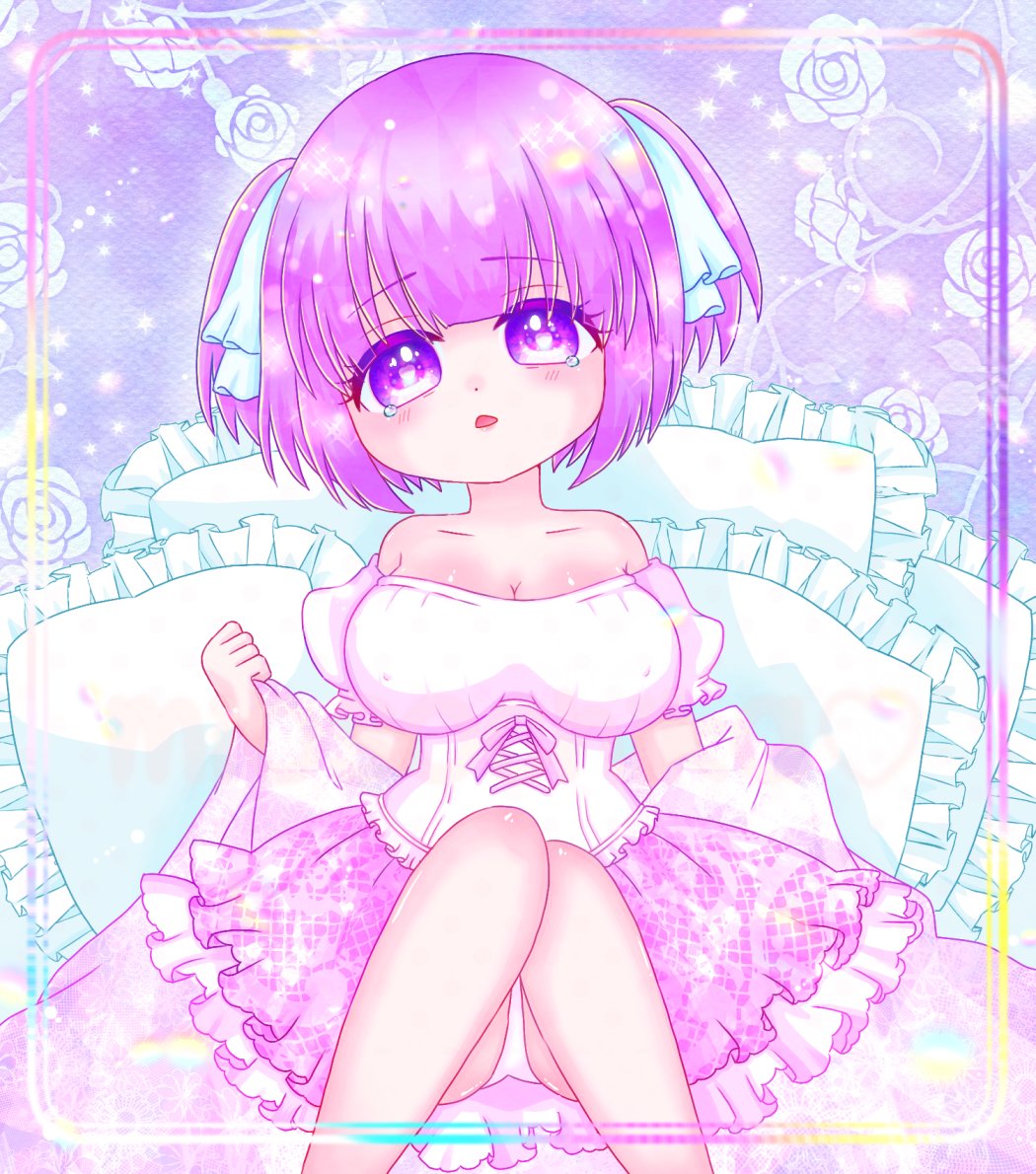miosochika's tweet image. #illustration
#イラスト
#創作

うちの子🍑🩷🩷🩷
