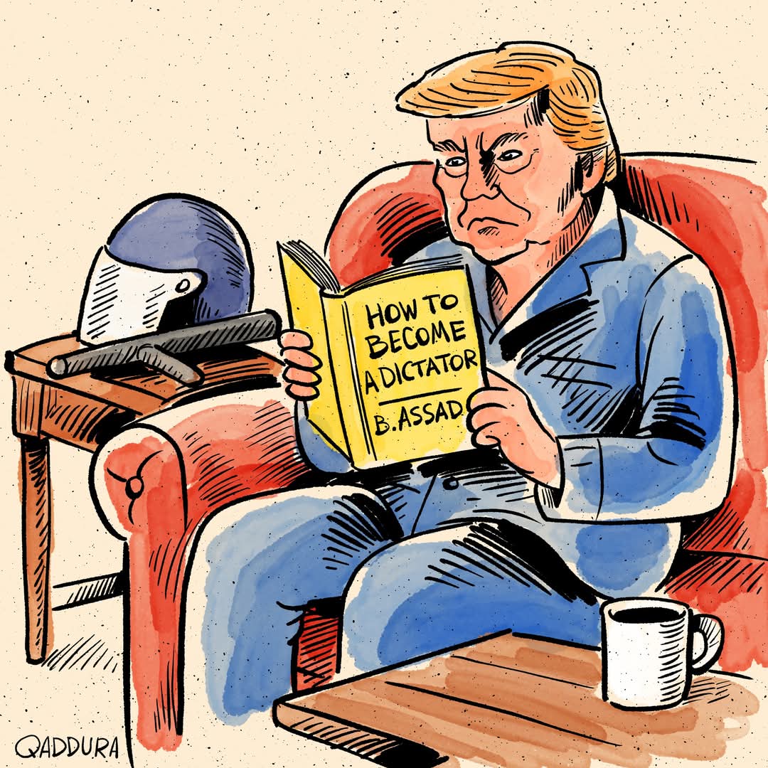 qadduracartoon's tweet photo. @realDonaldTrump My cartoon about you ... https://t.co/bghUNt9Pxb