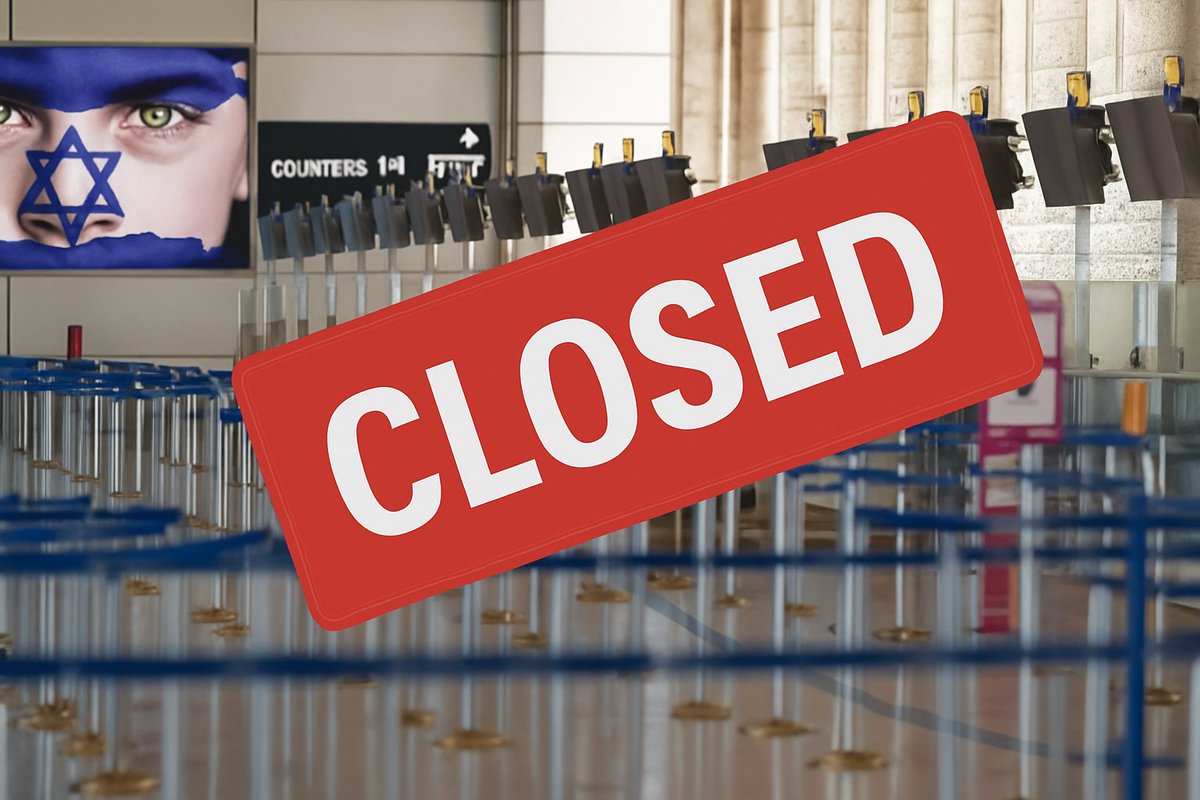 ⛔ Israeli Airspace Shutdown: A 12‑Hour Curtain Call After U.S. Strikes
 ⁍ Amid U.S. strikes on Iran’s nukes, Israel grounds all flights until this afternoon 

✍️<a href="/etgar_l/">etgar lefkovits</a> 
FULL DETAILS ▸ eu1.hubs.ly/H0l9tnJ0