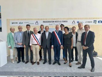 Transformer les portes de #Paris15, objectif de <a href="/Philippe_Goujon/">Philippe Goujon</a>. Chose faite porte Brancion avec l’inauguration des résidences Hosta, 115 logements pour jeunes salariés, et Funkia, 100 chambres étudiantes, lauréates de la 1ère édition d’Inventons la <a href="/GrandParisMGP/">Métropole du Grand Paris</a> <a href="/Woodeum/">Woodeum</a>