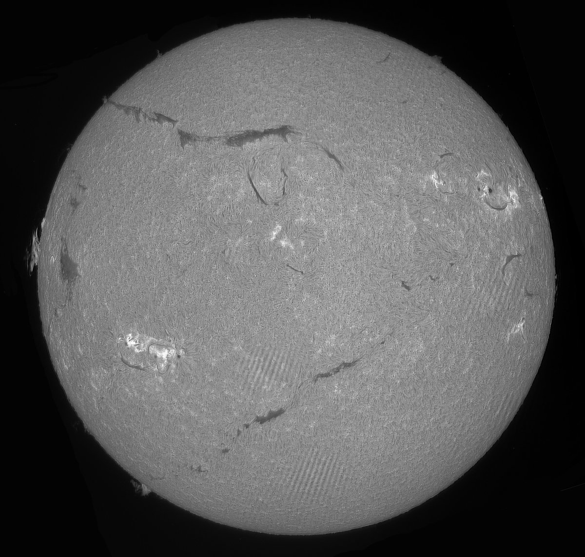 Sun yesterday. 21062025 #sun #solar #sunspots #space #astrophotography #astronomy