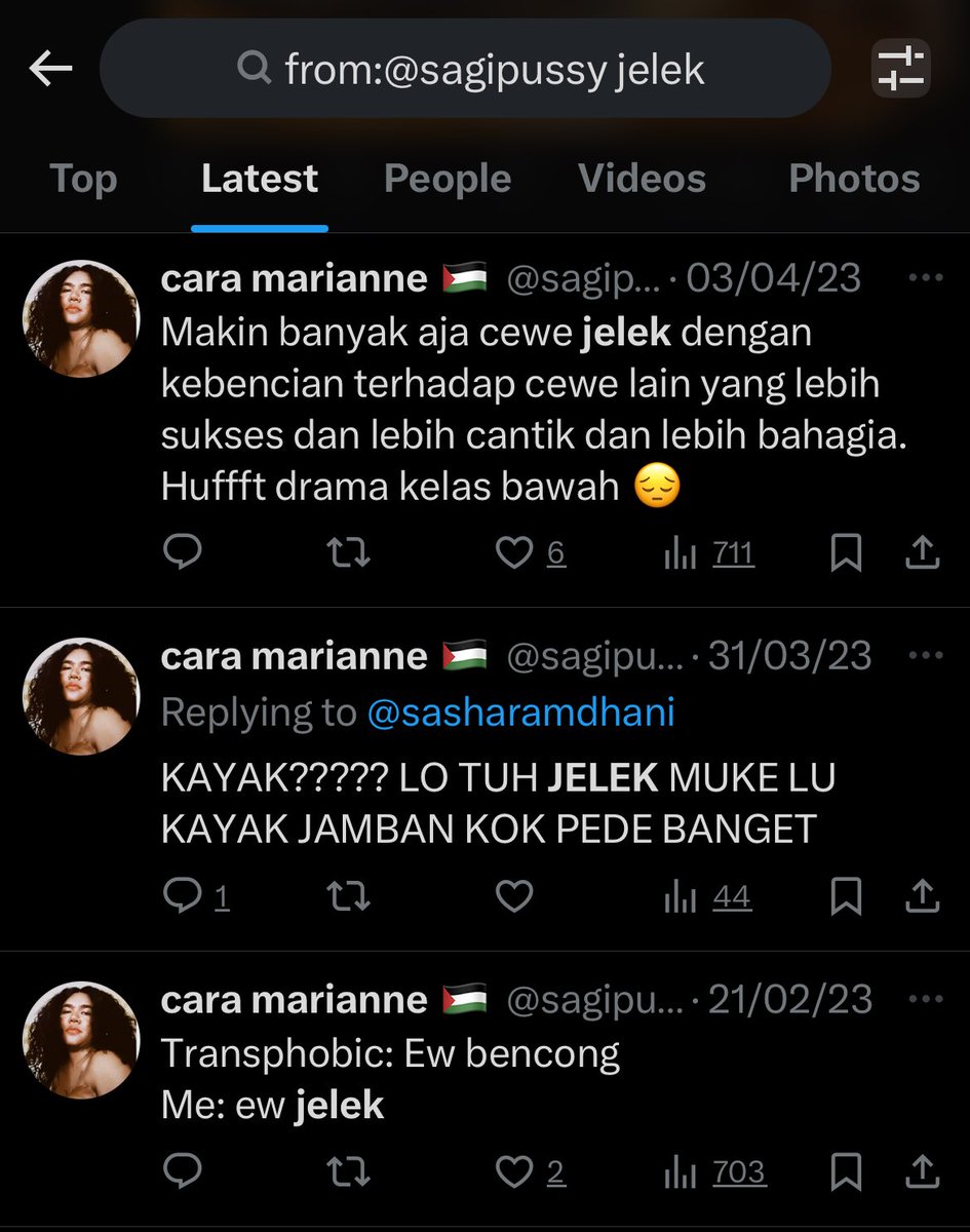 hiliricaci's tweet photo. @lifesopathetic Mau simpati sama dia, tapi she literally ngatain fisik buat nyerang semua gender as slurs, and people keep defending her like she did nothing 🤷🏻‍♂️ shame https://t.co/MyOQhhHTBg