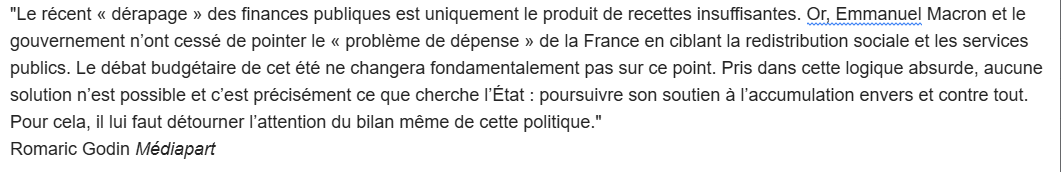 Ce n'est ni de la faute des gueux ni de Mélenchon. Mais ce sont les gueux qui vont payer !!