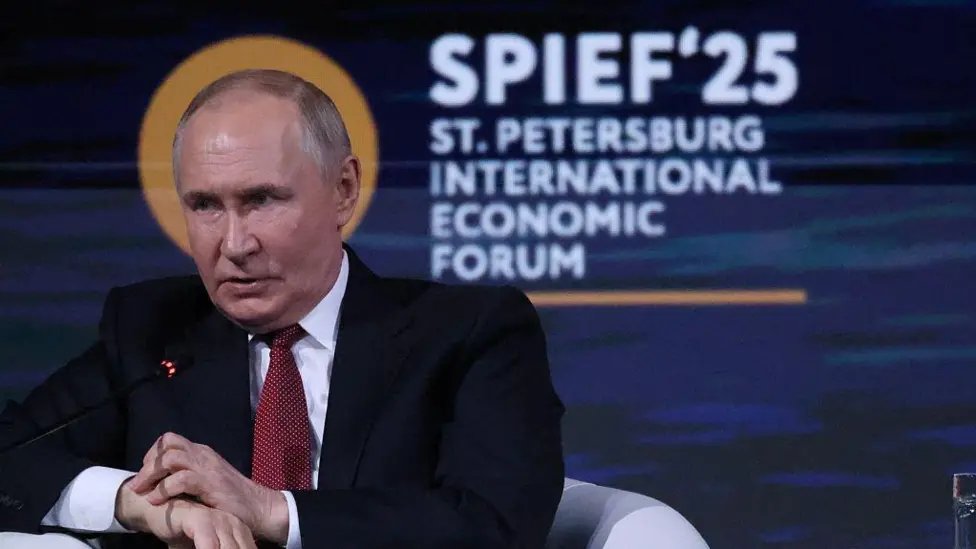 Weird how I'd never previously seen Putin as a saint!