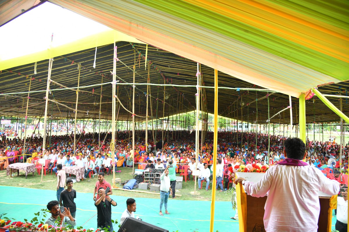 PramodBoroBTR's tweet photo. Had the pleasure of interacting with beneficiaries of our key welfare and flagship initiatives at the Beneficiary Meet & Socio-Economic Awareness Programme in Khwirwbari BTC Constituency today.

These meaningful interactions deepen our resolve to deliver inclusive growth and people-centric governance. By connecting directly with citizens, we ensure that every initiative truly reaches the grassroots and contributes to a more empowered BTR.