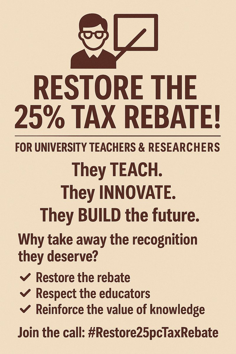drybt7's tweet photo. #Restore_Tax_Rebate https://t.co/nsojlhF3Mi