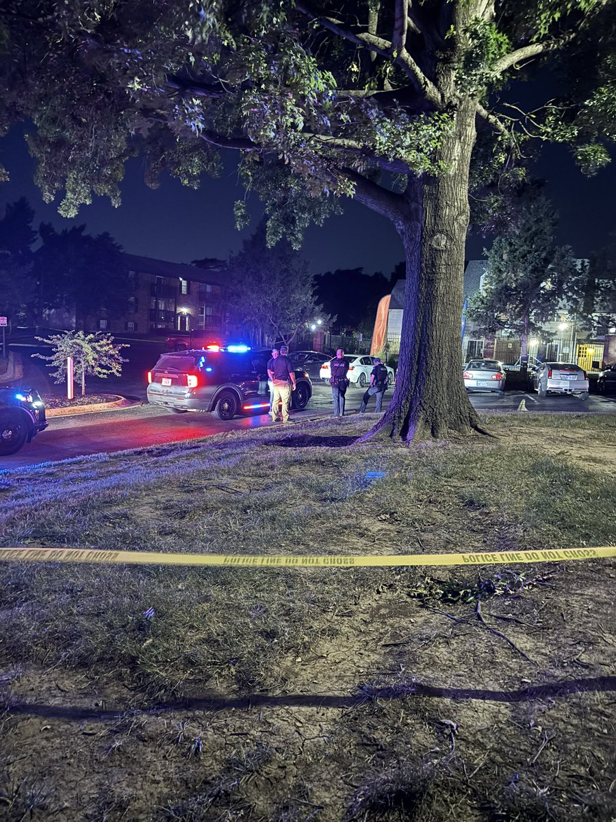 We are on the scene of an officer involved shooting in the 12400 block of W. 97th Terrace. Lenexa officers responded to this apartment complex on the report of a person armed with a gun at around 3:00 AM. Shots were fired by at least one Lenexa officer, and one person is