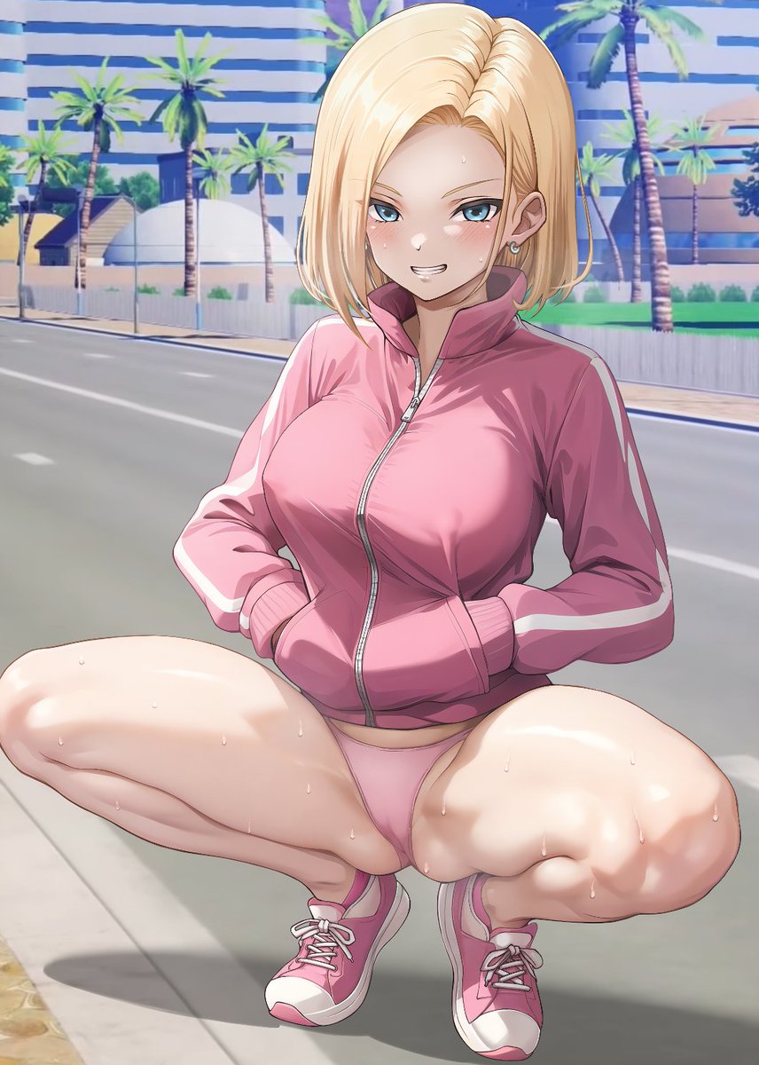 …お前、さっきからどこ見てんだい?
バレバレなんだよバーカ💕💕💕
You've been looking at my crotch for a while, haven't you? I know you, idiot💕💕💕
#18号 #Android18