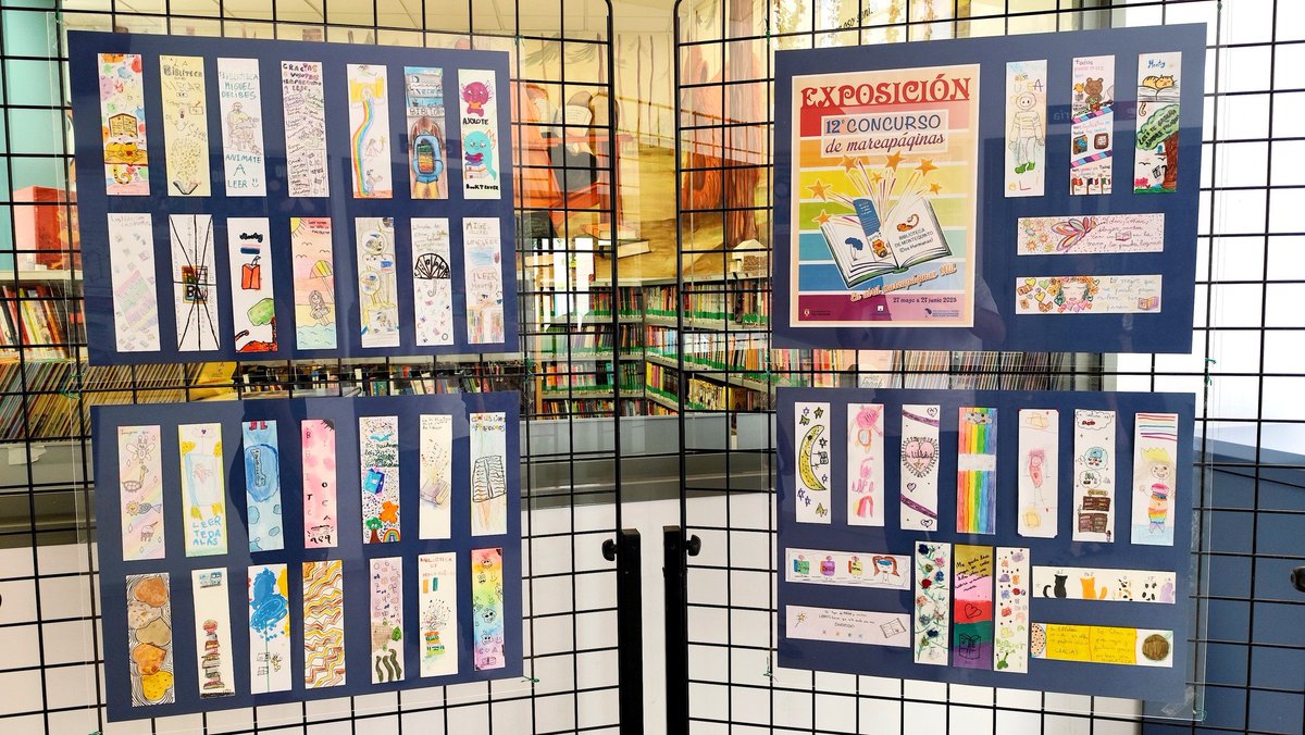 Biblioteca de Montequinto (Dos Hermanas) (@bibmontequinto) on Twitter photo 📸 Imágenes tomadas en #BibliotecaMontequinto #DosHermanas de la exposición de marcapáginas que muestra los trabajos presentados al «XII Concurso 2025».
➡️ Álbum fotográfico: facebook.com/media/set/?set… 📸 Imágenes tomadas en #BibliotecaMontequinto #DosHermanas de la exposición de marcapáginas que muestra los trabajos presentados al «XII Concurso 2025».
➡️ Álbum fotográfico: facebook.com/media/set/?set…