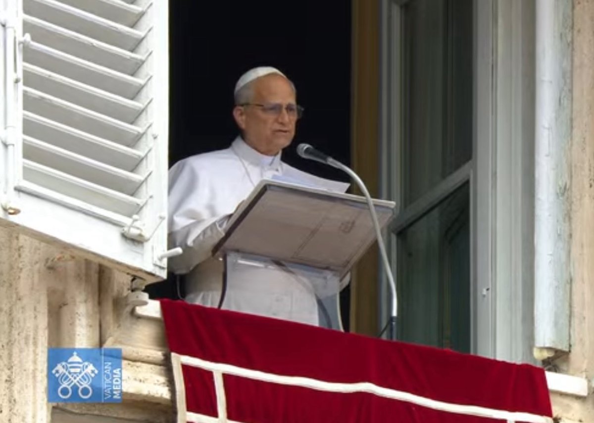 Pope Leo XIV, speaking following the “alarming news” in the Middle East, says “humanity cries out and calls for peace” &amp; that every member of the international community as a “moral responsibility” to “stop the tragedy of war.”