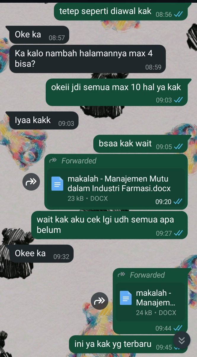 deariikaa's tweet photo. joki makalah manajemen mutu farmasi, bisa request menyesuaikan halaman dan materi https://t.co/1Z2HFpYvG6