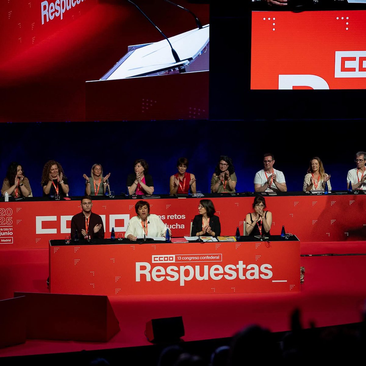 La Union General de Trabajadores Saharauis participó en el XIII Congreso de Comisiones Obreras en Madrid, promoviendo la cooperación sindical y la solidaridad internacional con el pueblo saharaui y denunciando la ocupación marroquí.
#UGTSARIO