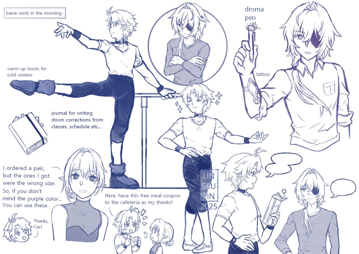 linskutin's tweet photo. 🩰 Phainaxa ballet au 🩰
Phainon's ballet journey turns a new page as he enrolls to new advanced class lead by a famous ballet dancer and choreographer Anaxagoras (⁠人⁠ ⁠•͈⁠ᴗ⁠•͈⁠)

couple of ideas in no chronological order for now ꈍ◡ꈍ
#phainaxa #ファイアナ https://t.co/Pr4KMouC0K