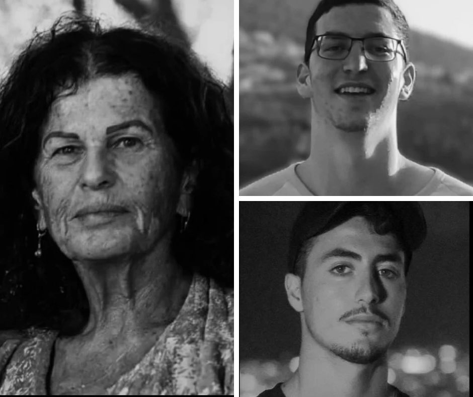 Nous adressons nos plus sincères condoléances aux familles d’Ofra Keidar (70 ans), Shai Levinson (19 ans) et Yonatan Samerano (21 ans), dont les corps ont été rapatriés en Israël depuis la bande de Gaza.

La situation des 50 otages toujours retenus à Gaza est intolérable. Nous ne