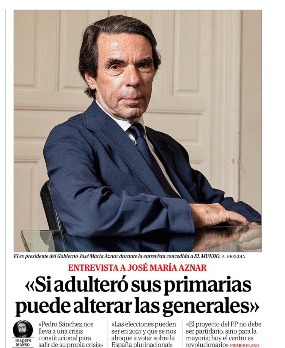 Si adulteró un atentado con víctimas mortales para ganar las elecciones de 2004, de qué no serà capaz este charlatán, para adulterar la voluntad de los ciudadanos?
La mirada del mal.