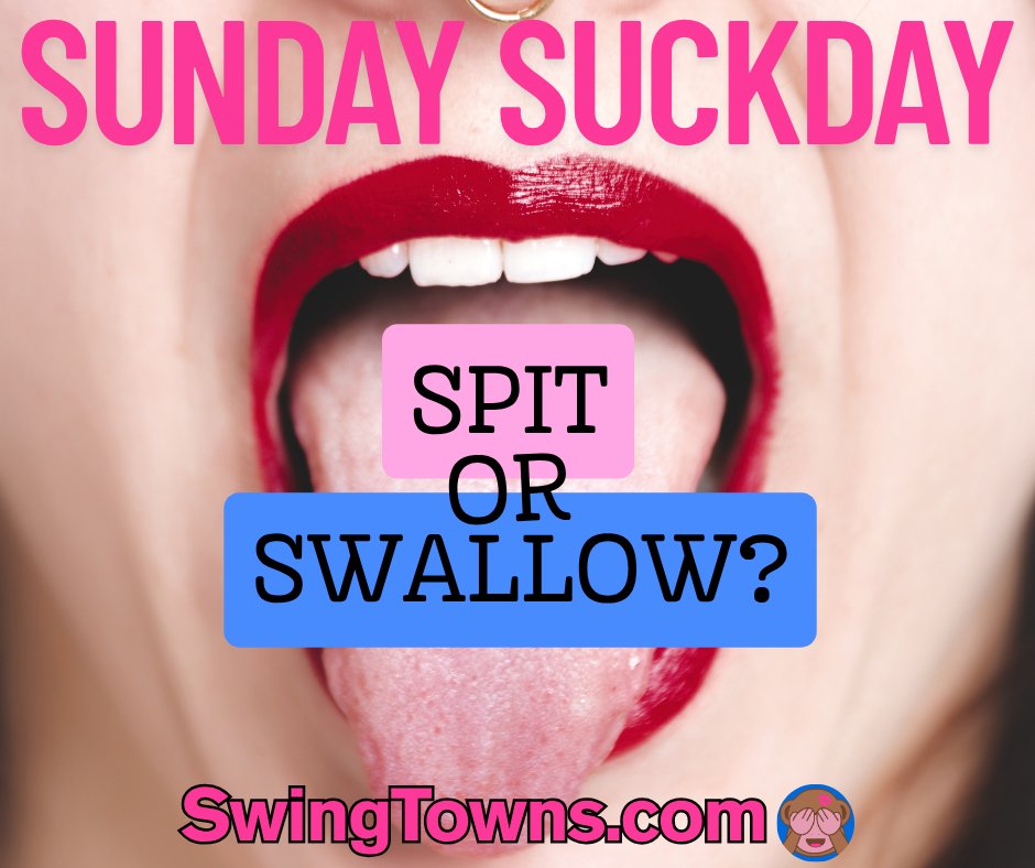 SwingTowns's tweet photo. Good morning, sinners 😈

It’s Sunday Suckday — the only question is...

Spit or Swallow? Say it back 💦

#SundaySuckday #SpitOrSwallow #GoodMorningX #SwingerNation #OralFixation #Swingers #SwingerLifestyle #OpenMinded #SexPositive #Hotwife https://t.co/6JvVOHiqPI