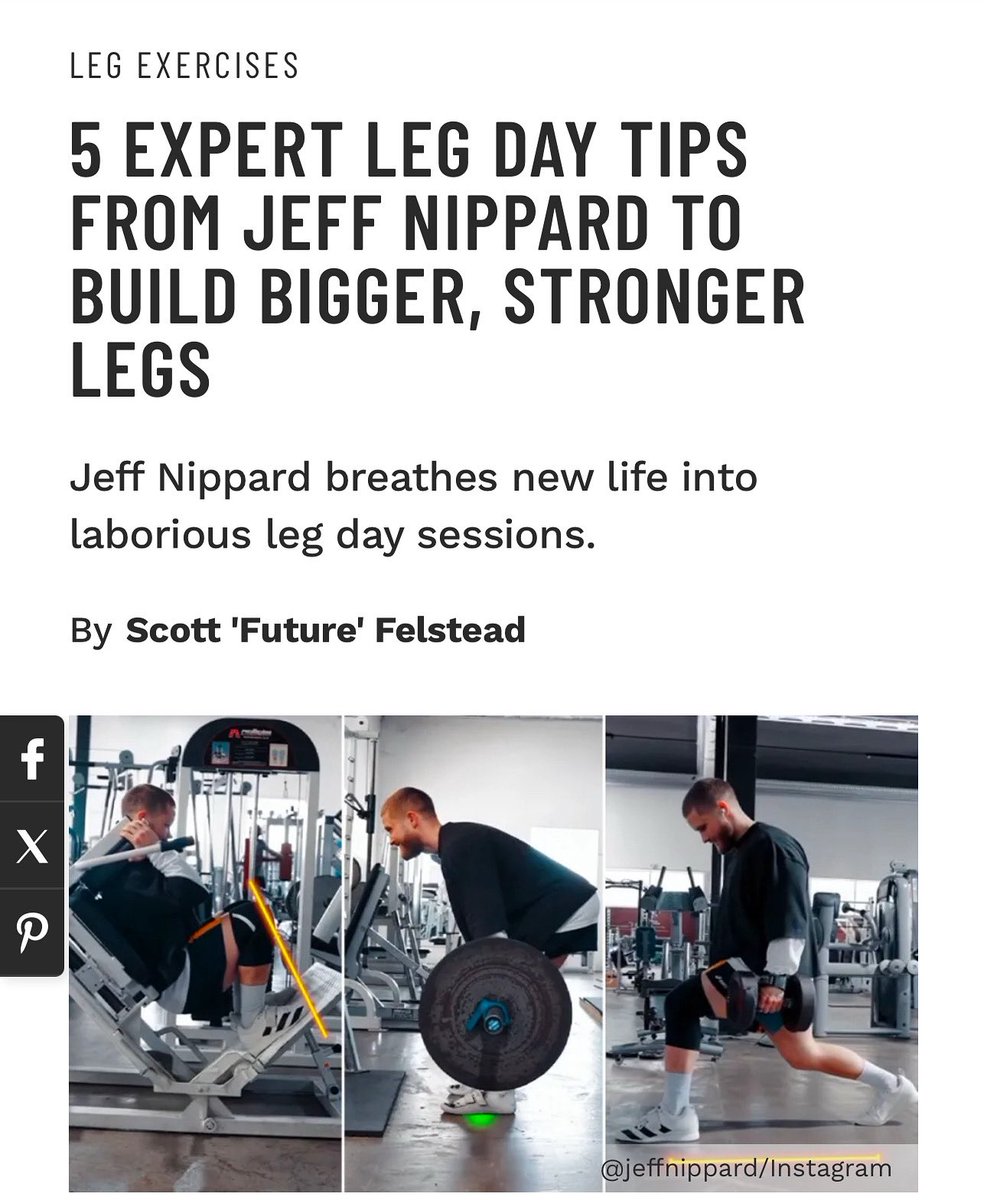 muscle_fitness's tweet image. 5 EXPERT LEG DAY TIPS FROM JEFF NIPPARD TO BUILD BIGGER, STRONGER LEGS

Jeff Nippard breathes new life into laborious leg day sessions.
By Scott 'Future' Felstead
@seen_everywhere 

Read Article 
muscleandfitness.com/workouts/leg-e…
@JeffNippard  

#experttips #fitnesstips