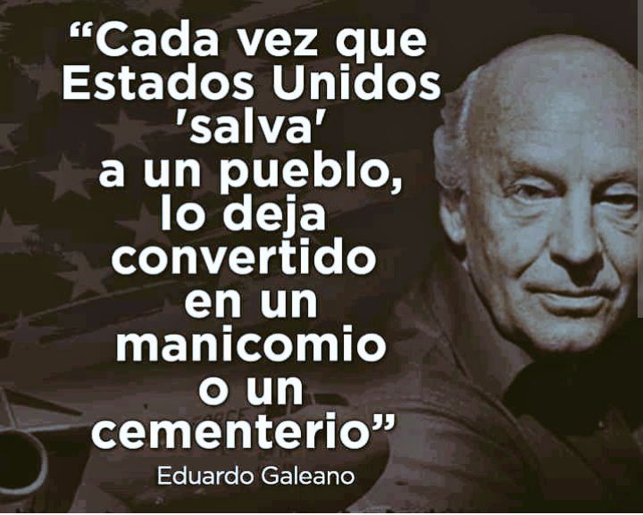 En momentos donde E.E.U.U,puede provocar una tercera guerra mundial,les dejo está gran reflexión 👇!!...
