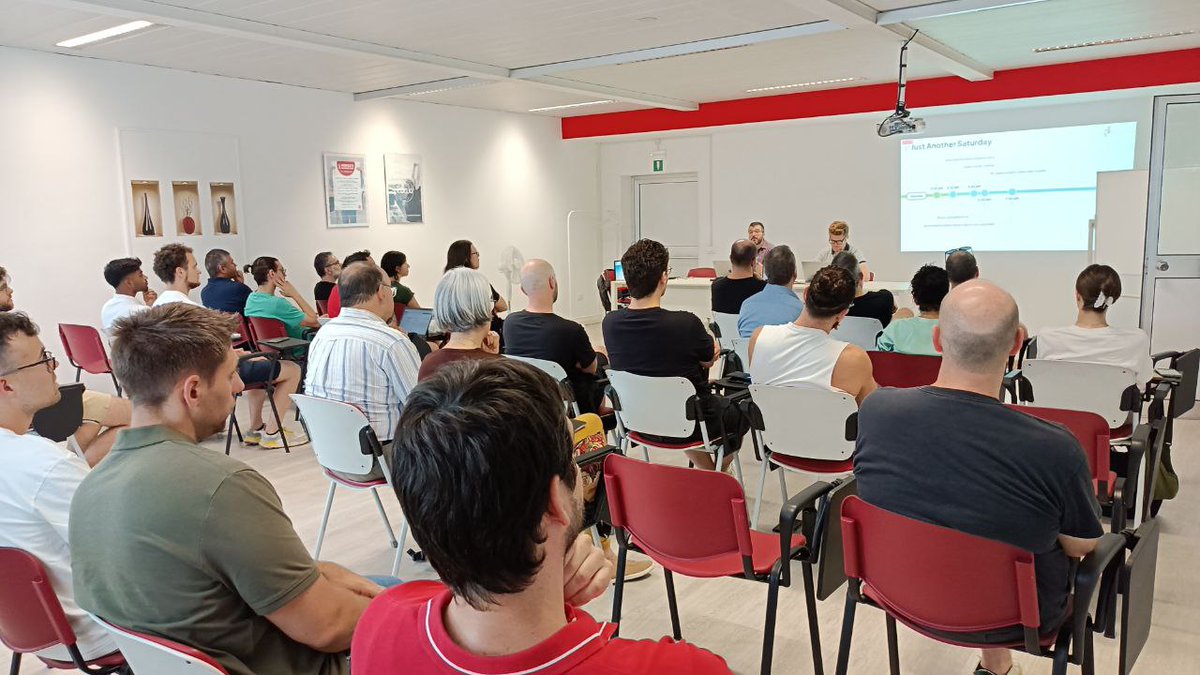 PydataVenice's tweet photo. Qualche giorno fa si è tenuto il terzo incontro di quest'anno, #PyDataVenice #21.
Grazie a tutti per aver reso possibile questa serata !
🎦 https://t.co/61Ec2LNTR5
💾 Noi ci vediamo giovedì 30 ottobre #SaveTheDate !
#PyDataVE @PyData #DataScience #Python #GraphAI #DataVersioning https://t.co/ie2f6Z9vc0