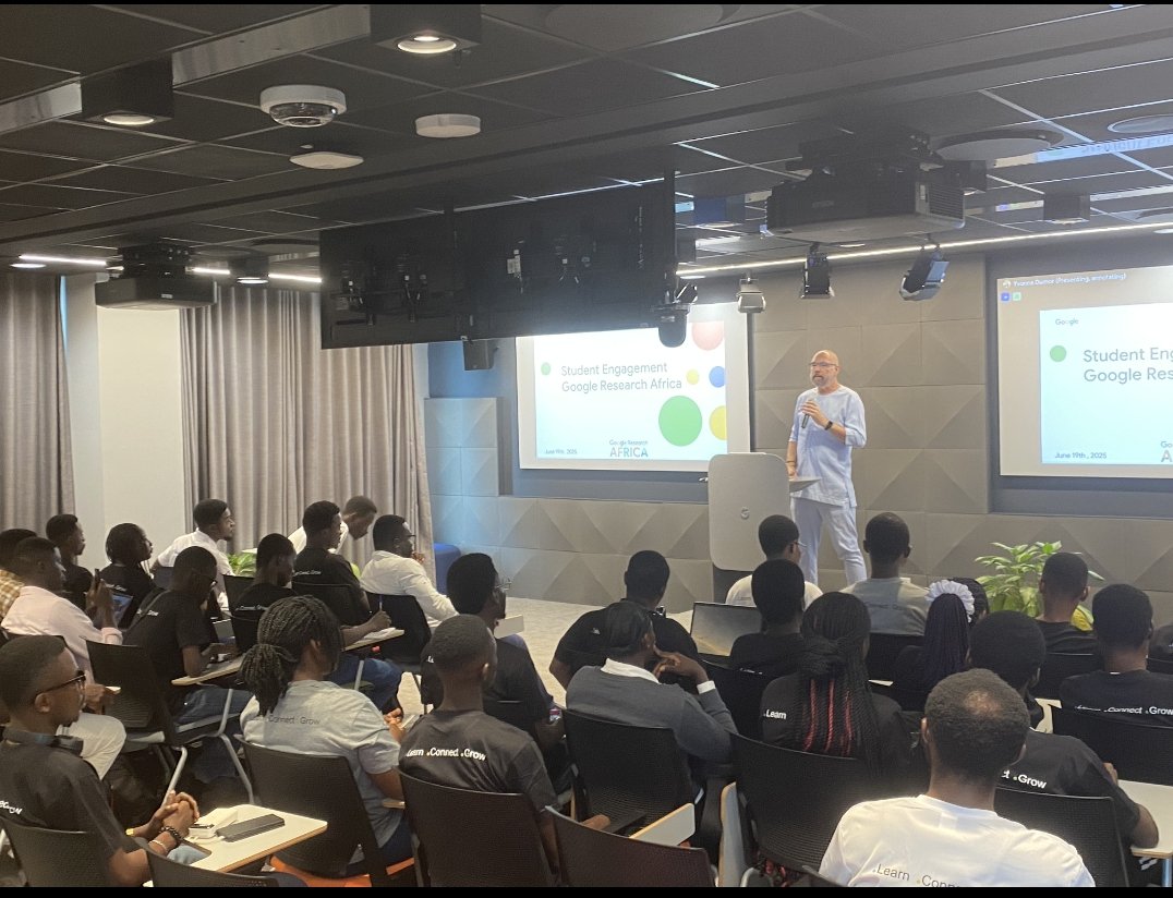 Network_Gh1's tweet image. Grateful for the opportunity to learn from and engage with the @alx_africa and @Google AI Team community in Accra. The passion and energy are contagious! 🔥

#ALX #AfricanLeadership #TechForGood #Innovation #FutureLeaders"