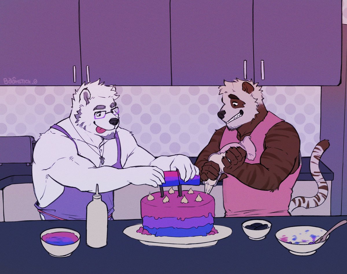 pride!!! ❤️💜💙 with hubby :3c