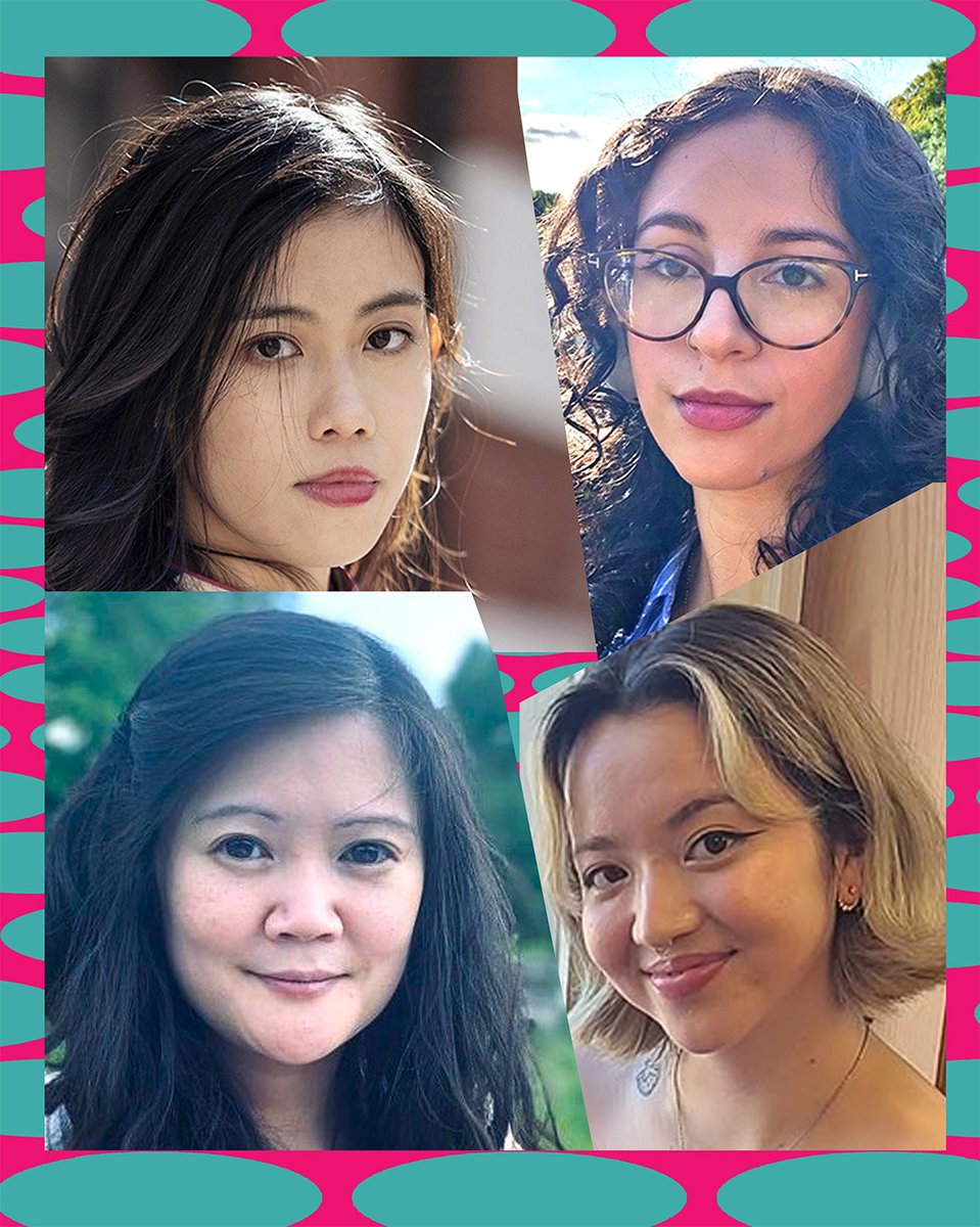 This Monday evening (7.30pm) we present a free to attend zoom reading from four incredible VERVE poets - Gabrielle Tse, Ilisha Thiru Purcell, Rachael Li Ming Chong and Lady Red Ego. It will be a wonderful evening. Join us by signing up here 😍: tinyurl.com/mryp5zmy
