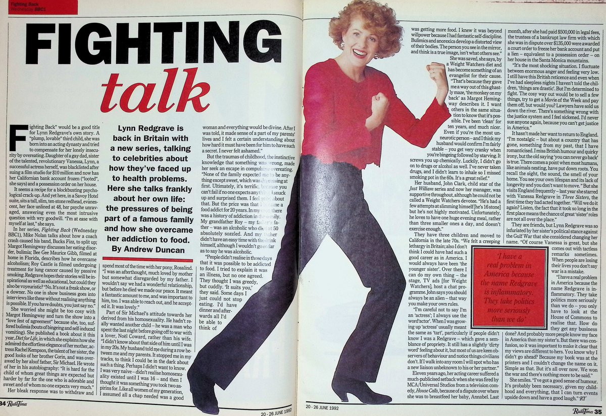 TvDidYouSee's tweet photo. #OnThisDay 24 June 1992 📺TV Listings
Lynn Redgrave talks to #BucksFizz's #MikeNolan in FIGHTING BACK.
#SheilaFerguson in Simon Brett's new comedy series LAND OF HOPE AND GLORIA.
A second series of HOPE IT RAINS.
Liz has a sacrifice to make in #CoronationStreet. https://t.co/LpbrZ510Pn
